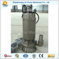 Stainless steel submersible sewage water pump with square flange